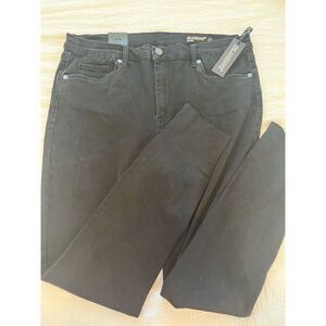 NWT  Blank NYC The Bond Mid Rise Skinny Stretch Black Jean